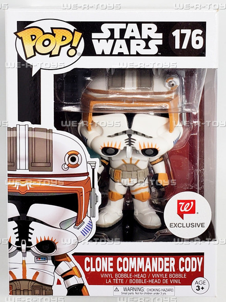 Funko POP Star Wars 176 Clone Commander Cody Vinyl Bobble Head Figure