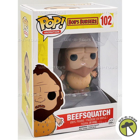 Funko POP Animation Bob's Burgers Beefquatch 102 Vinyl Figure
