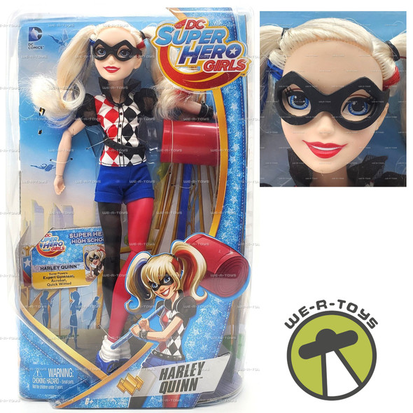 DC Super Hero Girls Harley Quinn Doll 2015 Mattel #DLT65