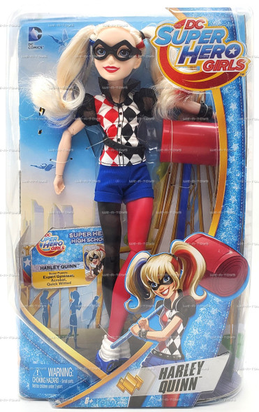 DC Super Hero Girls Harley Quinn Doll 2015 Mattel #DLT65
