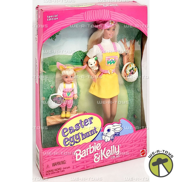 Barbie & Kelly Easter Egg Hunt Dolls Gift Set Special Edition 1997 Mattel #19014