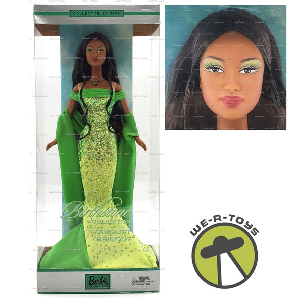 Barbie Birthstone Collection August Peridot African American Doll Mattel #C0578
