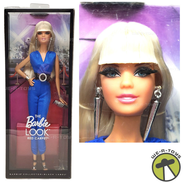 Barbie Look Red Carpet Doll Blue Suit 2013 Mattel #BCP90