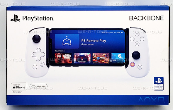 Backbone One PlayStation Edition Mobile Gaming Controller for iPhone White