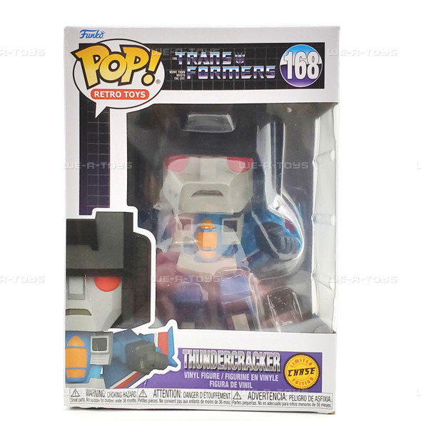Funko Pop! Retro Toys #168 Transformers Thundercracker Chase Figure