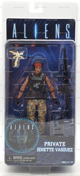Aliens Private Jenette Vasquez Action Figure 2016 NECA #51612