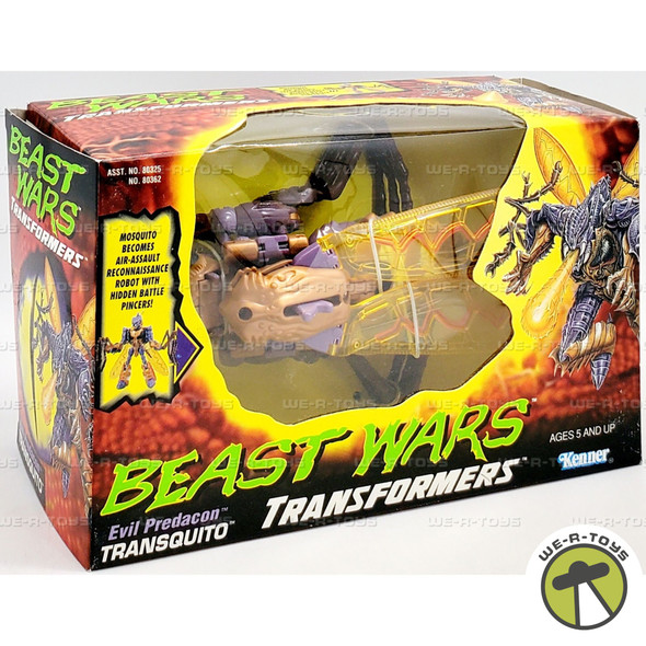 Beast Wars Transformers Transquito Evil Predacon Action Figure 1997 Kenner 80362