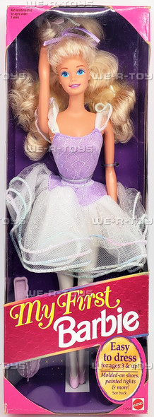 My First Barbie Ballerina Doll 1993 Mattel #11294