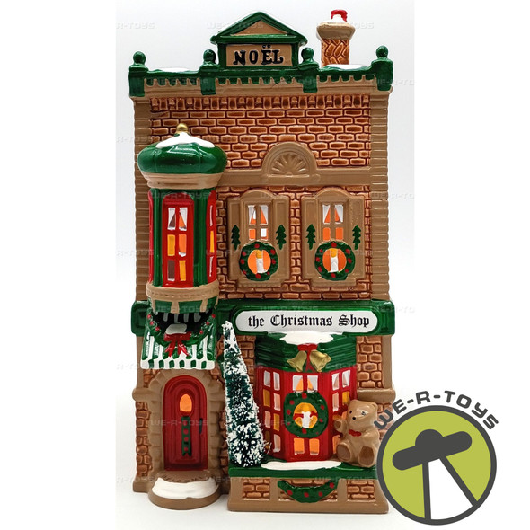 Department 56 The Christmas Shop Original Snow Village Lighted Building 50970