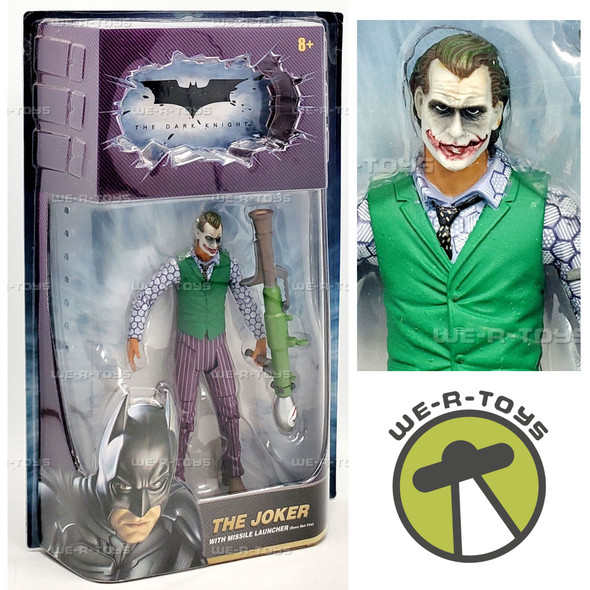 DC Batman The Dark Knight The Joker with Missile Launcher Action Figure Mattel