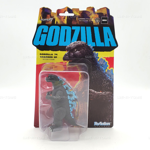 Toho Reaction Figures Wave 09 Godzilla Charged Up 74' Action Figure Super7