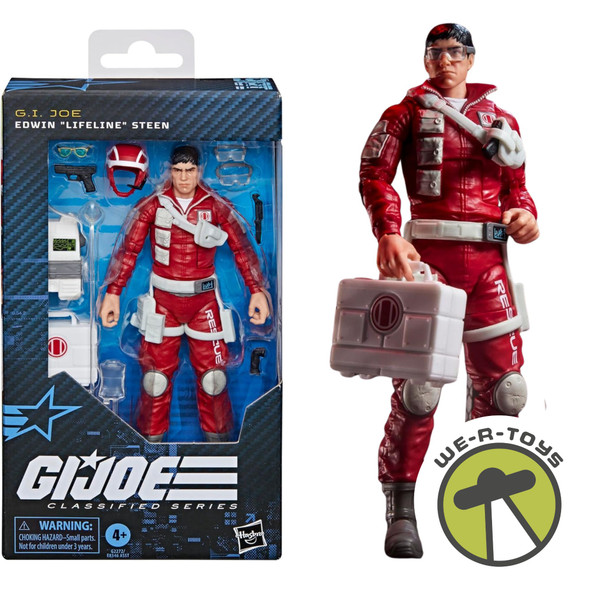 G.I. Joe Classified Series #186 Edwin Lifeline Steen 6 Inch Action Figure