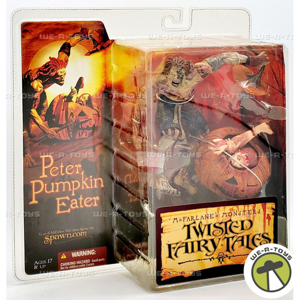 McFarlane's Monsters Twisted Fairy Tales Peter Pumpkin Eater Figure 41106