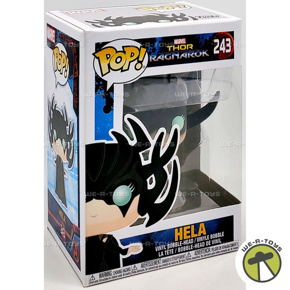 Funko POP Marvel Thor Ragnarok Hela 243 Vinyl Bobble Head Figure