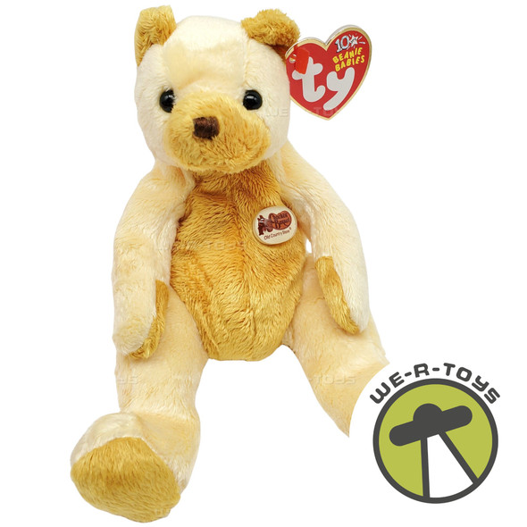 Ty Beanie Babies Cornbread the Bear Cracker Barrel Exclusive Plush