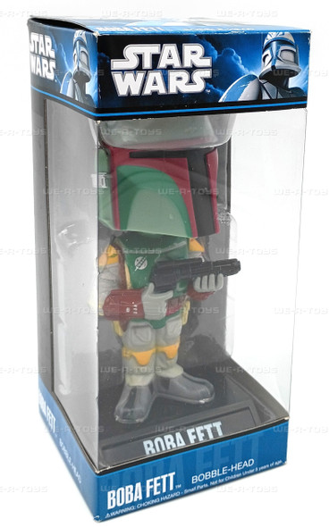 Star Wars Boba Fett Funko Wacky Wobblers Bobble Head 2010 Figure 03135