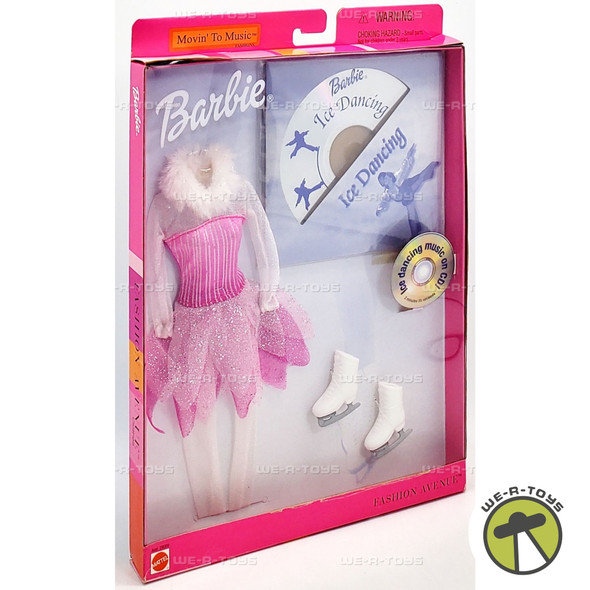 Barbie Fashion Avenue Ice Dancing Movin to Music Fashion with CD 2000 Mattel