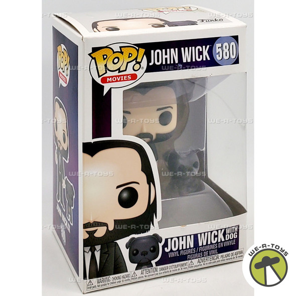 Funko POP Movies John Wick 580 John with Dog 580 Vinyl Figure