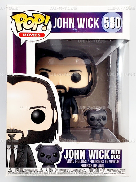 Funko POP Movies John Wick 580 John with Dog 580 Vinyl Figure
