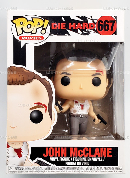 Funko POP Movies Die Hard John McClane 667 Vinyl Figure