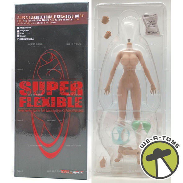 TBLeague Seamless Body Model for Action Figure 1/6 Female Pale Skin Large Bust