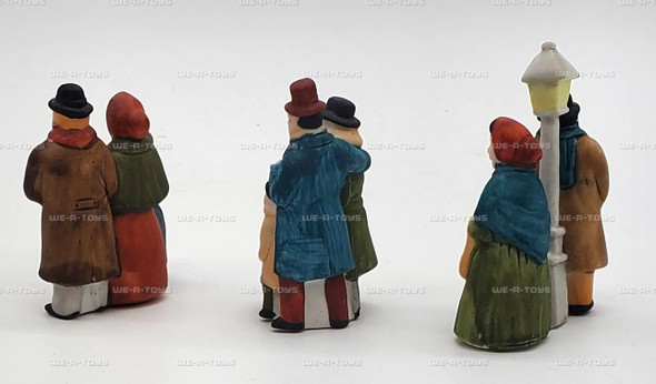Department 56 Dickens Village Carolers White Post Version Set Of 3 NEW