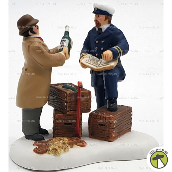 Department 56 Checking the Ship's Manifest, Queens Port Dickens' Village 58599 U