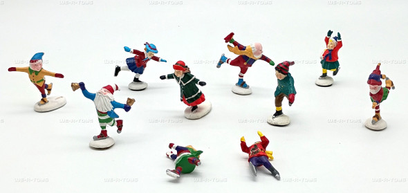 Department 56 Elves on Ice North Pole Series Village Accessories 52298 Set of 10