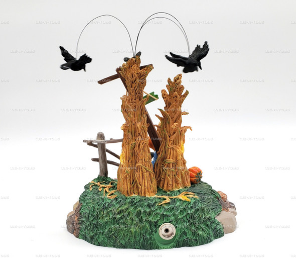 Department 56 Scarecrow and His Feathered Friends Village Accessories Halloween