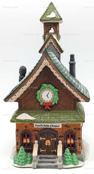 Department 56 North Pole Chapel North Pole Series Lighted Building 5626-0