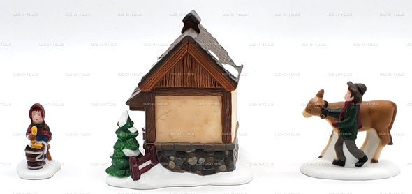 Department 56 Tending The New Calves Dickens' Village Series No. 58395 CL