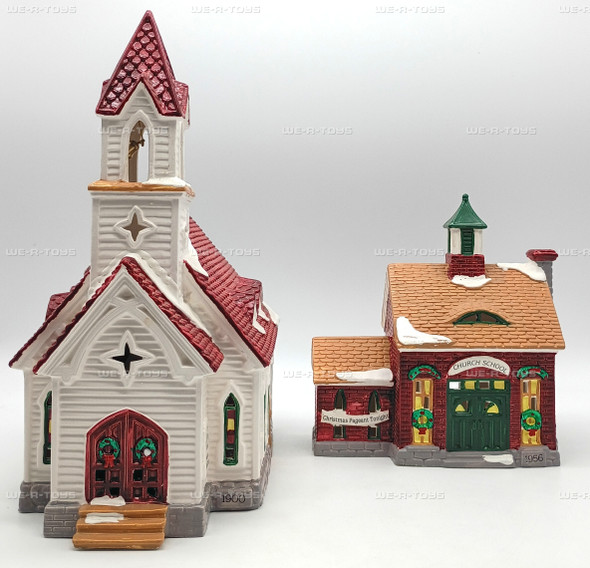 Department 56 Good Shepherd Chapel & Church School The Original Snow Village