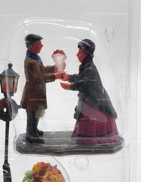 Lemax Flower Vendor Set of 2 Lemax Village Collection 12537 CL