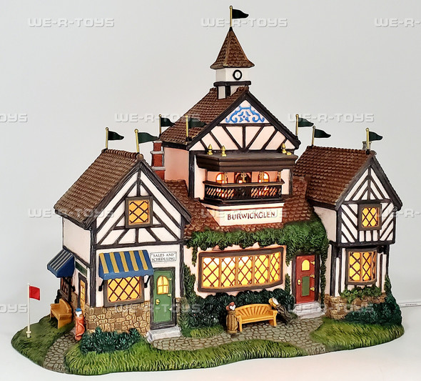 Department 56 Burwickglen Golf Clubhouse Dickens' Village Series 58477