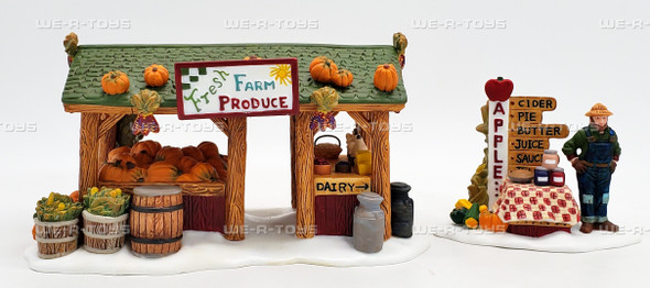 Department 56 Farmer's Market Set of 2 Village Figures 56637