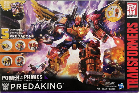 Transformers Power of the Primes Titan Class Predaking Combiner Action Figure