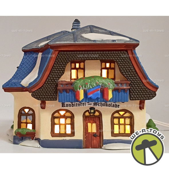 Department 56 Bakery & Chocolate Shop Alpine Village Series Lighted Building