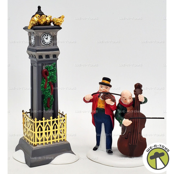 Department 56 Twelve Days of Dickens' Village IV Four Calling Birds 58379