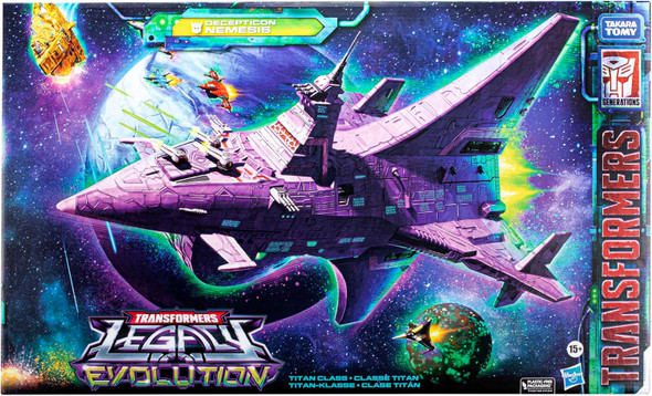 Transformers Legacy Evolution Titan Decepticon Nemesis Action Figure Hasbro