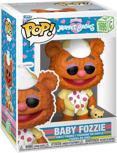 Funko Pop Muppet Babies #1695 Baby Fozzie Vinyl Figure