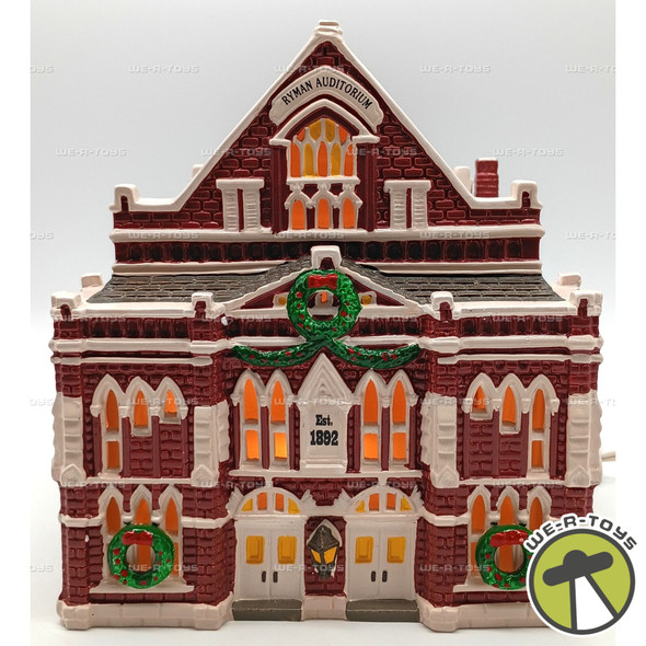Department 56 Ryman Auditorium Grand Ole Opry Lighted Original Snow Village
