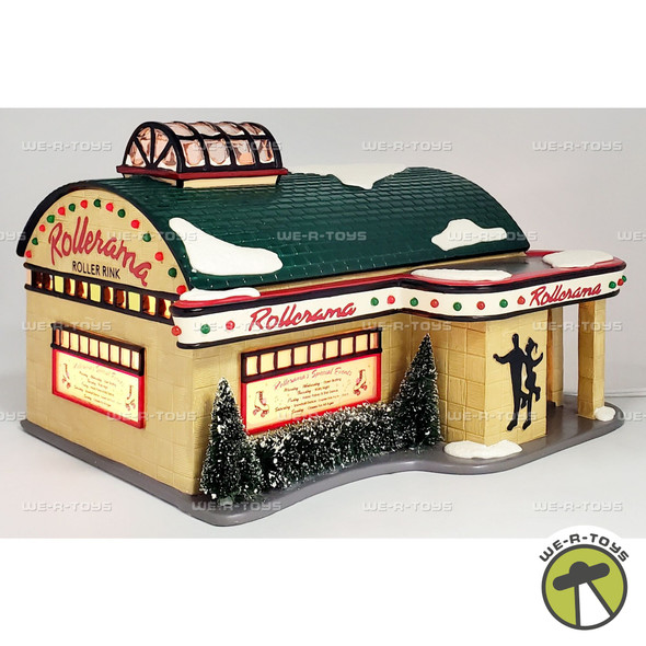 Department 56 Rollerama Roller Rink Snow Village 54916