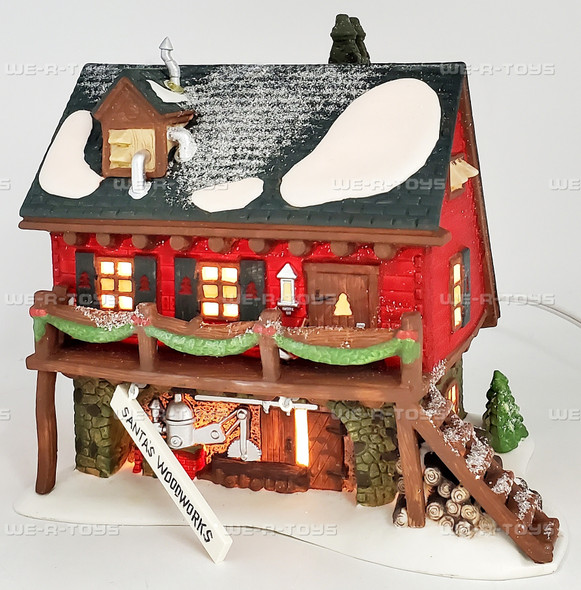 Department 56 Santa's Woodworks North Pole Series 56580
