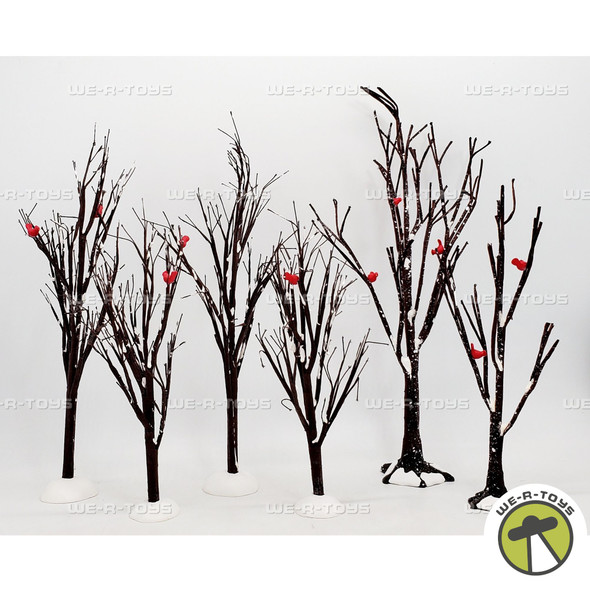 Department 56 Set of 6 Village Bare Branch Trees 52623