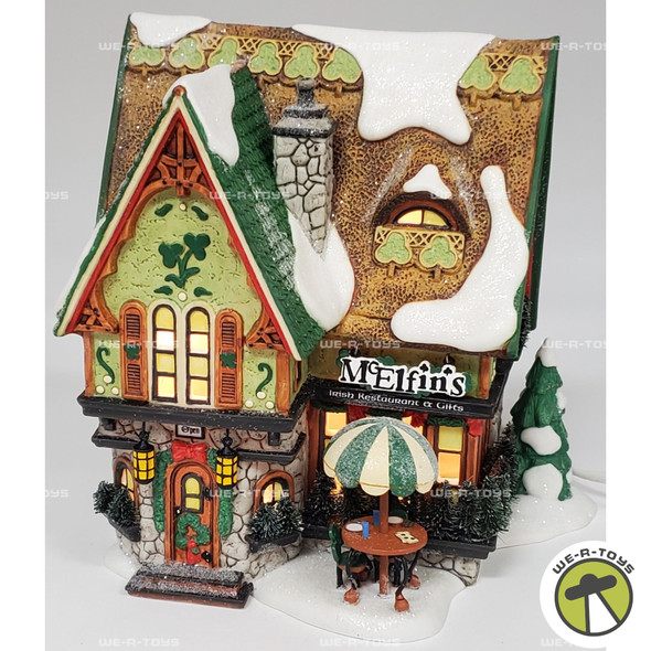 Department 56 McElfin's Irish Restaurant & Gifts North Pole Series 56755