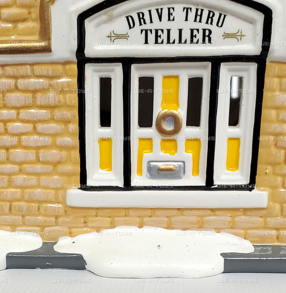 Department 56 Village Bank and Trust The Original Snow Village Collection 55002U