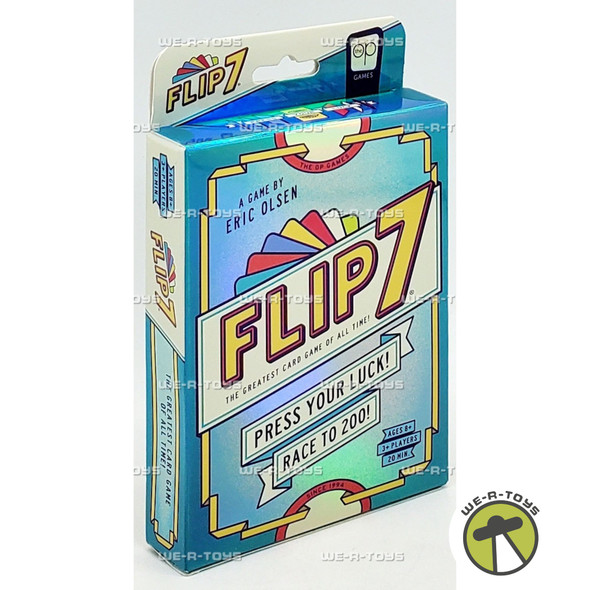 Flip 7 The Ultimate Blend of Press Your Luck & Strategy Card Game USAopoly