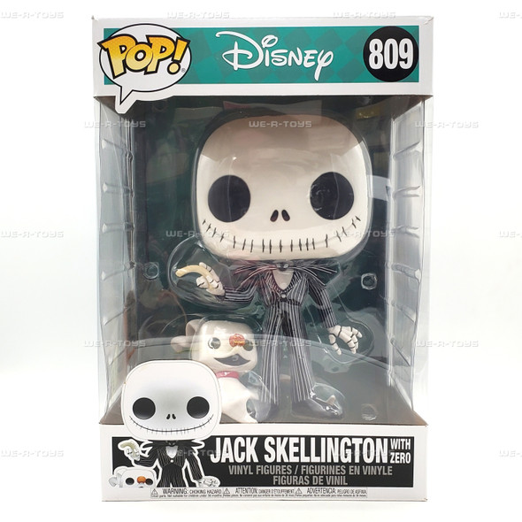Funko POP Disney Nightmare Before Christmas Jack Skellington With Zero Figure