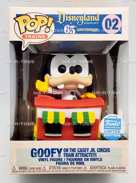 Funko POP Disney 65th Goofy in the Casey Jr. Circus Train Attraction 02 Figure