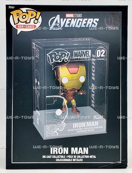 Funko POP Die Cast Marvel Studios The Avengers Iron Man 02 Figure 57088